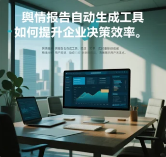 舆情报告自动生成工具如何提升企业决策效率