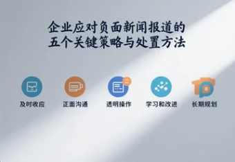 企业应对负面新闻报道的五个关键策略与处置方法