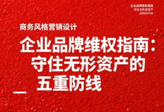 企业品牌维权指南守住无形资产的五重防线
