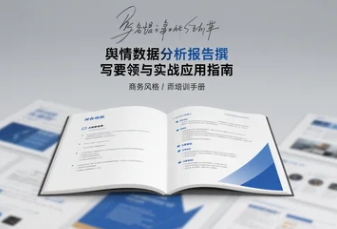 舆情数据分析报告撰写要领与实战应用指南