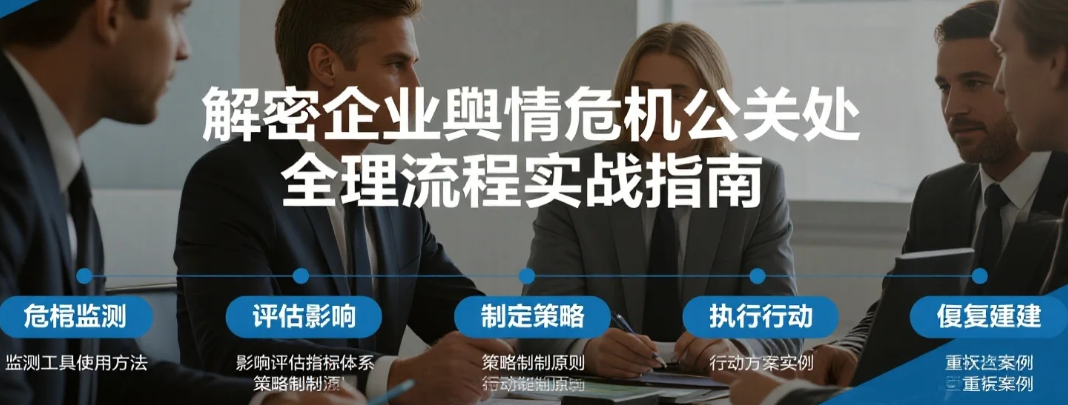解密企业舆情危机公关处理全流程实战指南