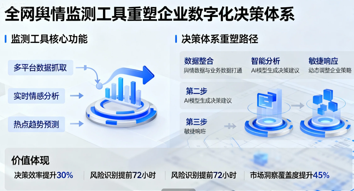 全网舆情监测工具如何重塑企业数字化决策体系