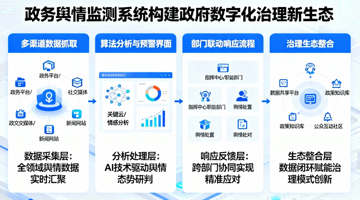 政务舆情监测系统如何构建政府数字化治理新生态