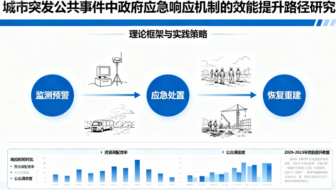 城市突发公共事件中政府应急响应机制的效能提升路径研究