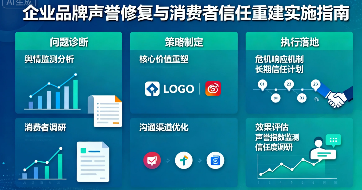 企业如何系统性实施品牌声誉修复重建消费者信任