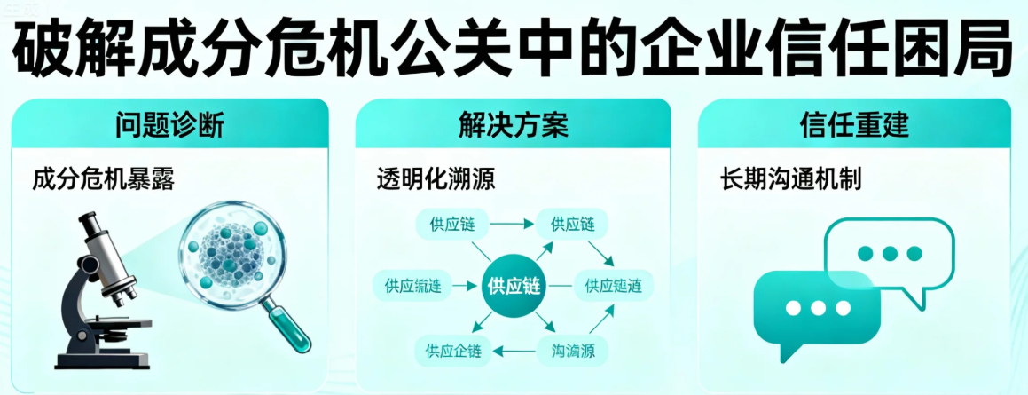 破解成分危机公关中的企业信任困局
