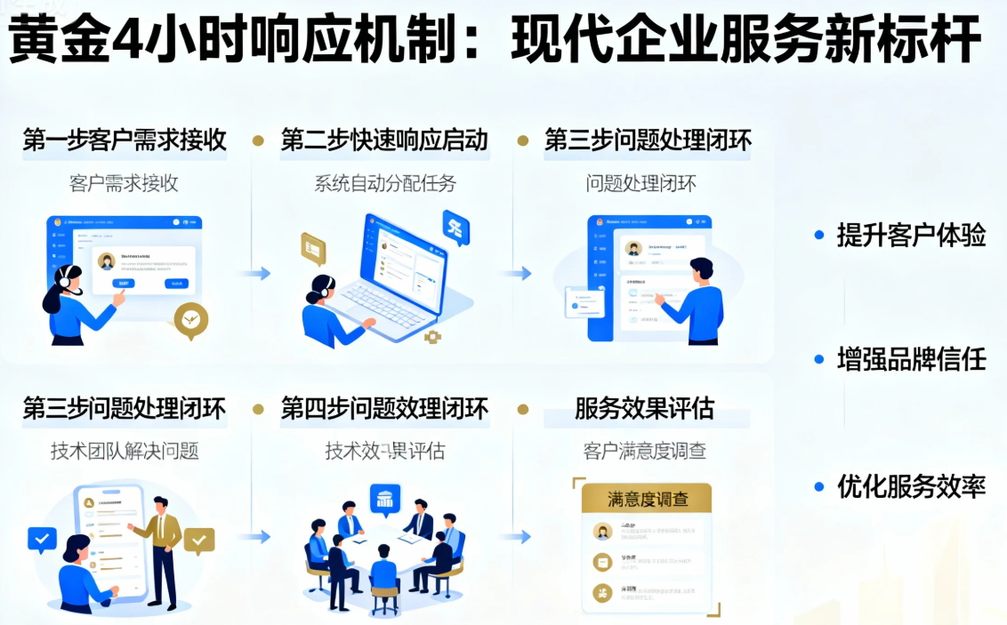 黄金4小时响应机制如何成为现代企业服务新标杆