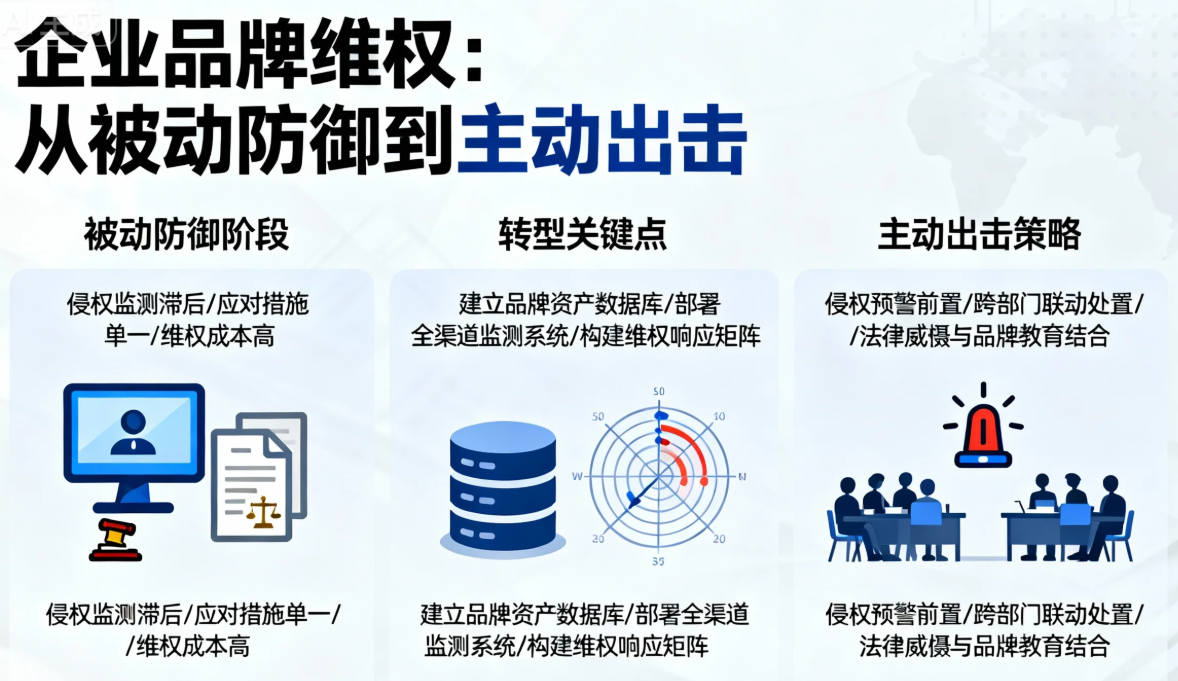企业品牌维权如何从被动防御转为主动出击