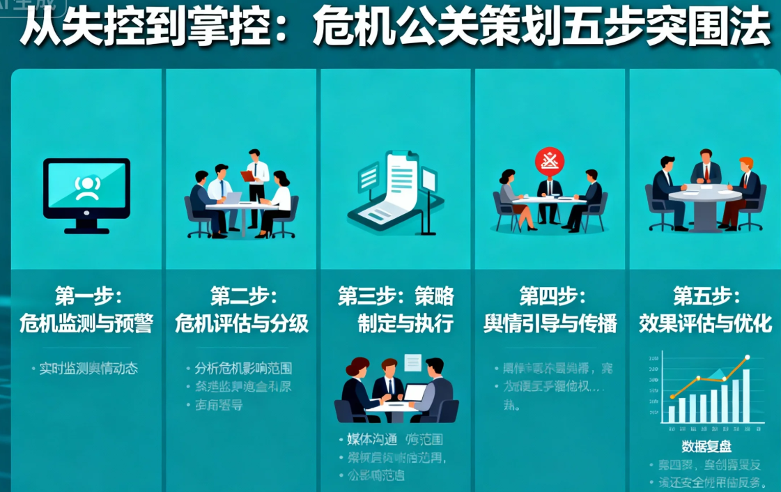 从失控到掌控解码危机公关策划五步突围法