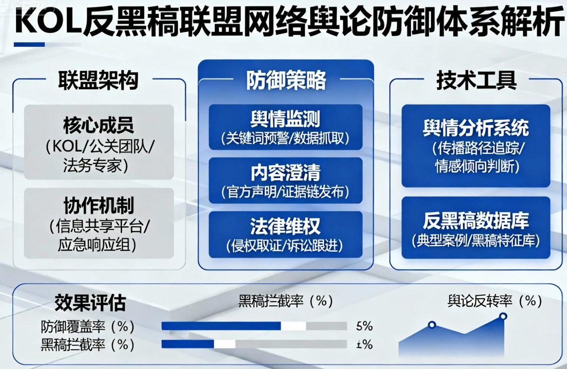 深度解析KOL反黑稿联盟如何构建网络舆论防御体系