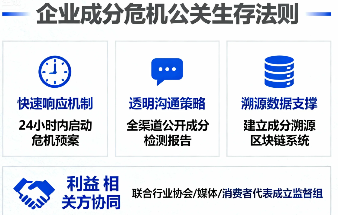 企业如何破局成分危机公关中那些你不知道的生存法则