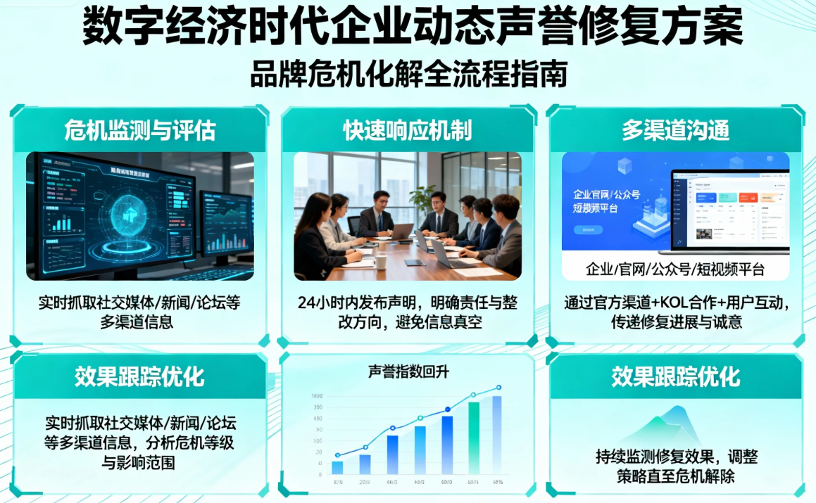 数字经济时代企业如何运用动态声誉修复方案化解品牌危机