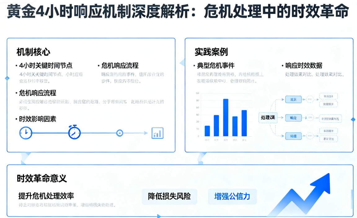 黄金4小时响应机制深度解析 危机处理中的时效革命