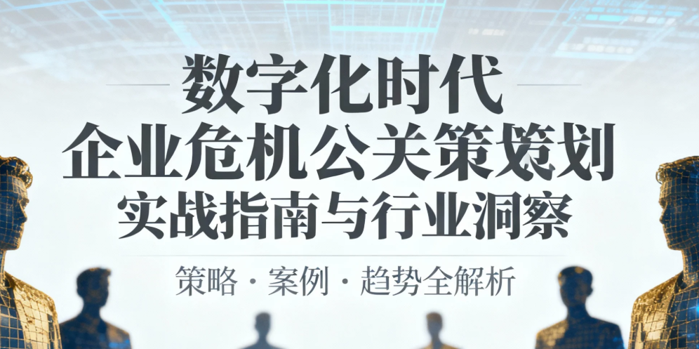 数字化时代企业危机公关策划实战指南与行业洞察