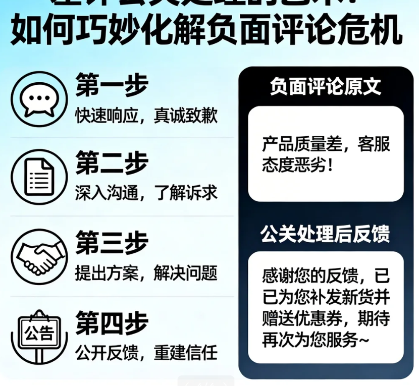 差评公关处理的艺术 如何巧妙化解负面评论危机
