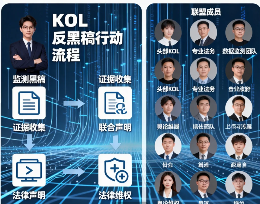 揭秘KOL反黑稿联盟网络舆论战场的正义守护者